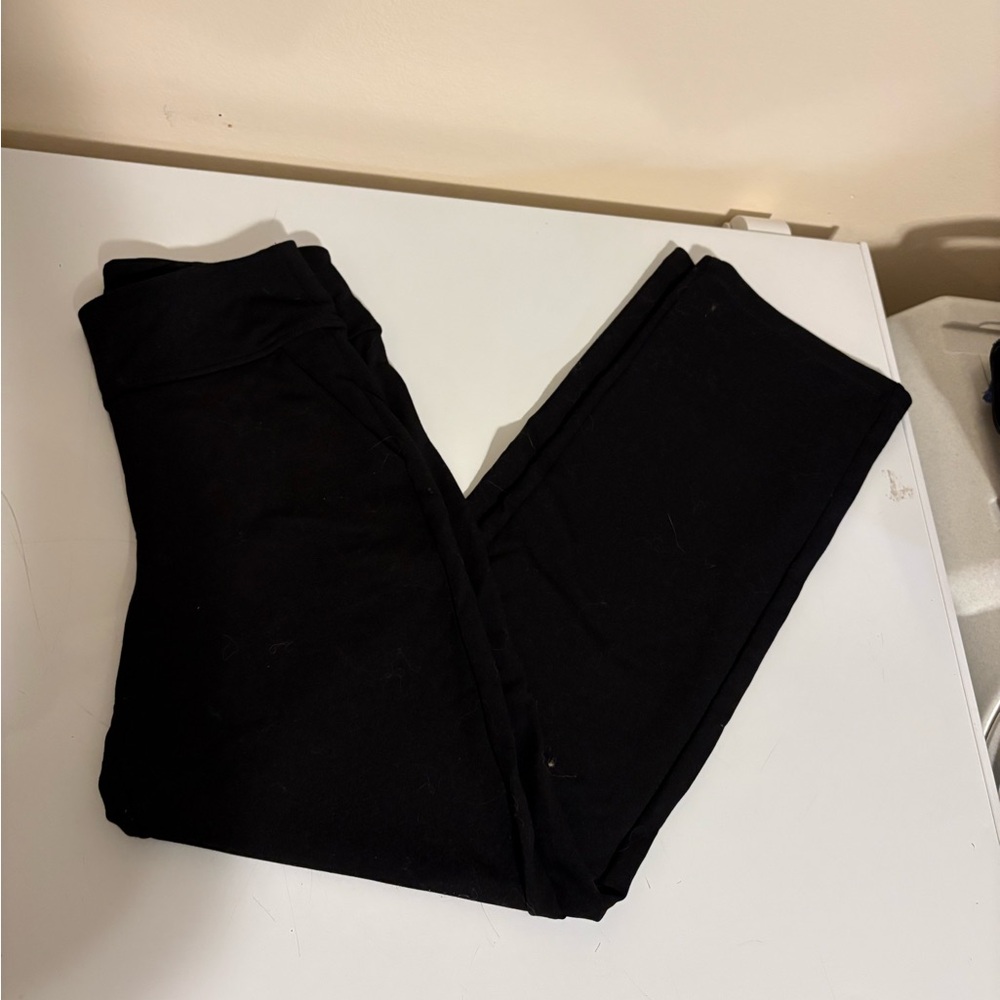 Saint + Sofia wide leg pull on pants slacks trousers